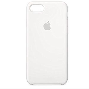Apple iPhone 8/7 Silicone Case - White
